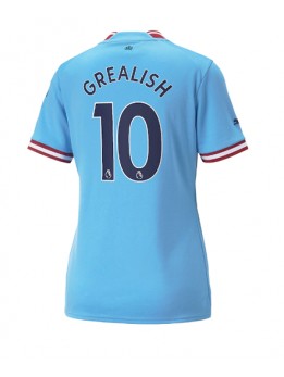 Manchester City Jack Grealish #10 Heimtrikot für Frauen 2022-23 Kurzarm